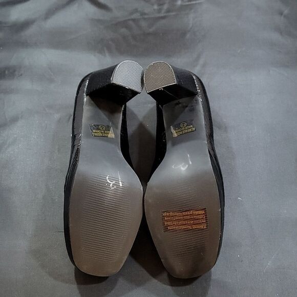 BRAND NEW SHASE & CHLOE HIGH BLOCK HEEL SLIP-ON WOMEN"S PUMP - Picture 12 of 15